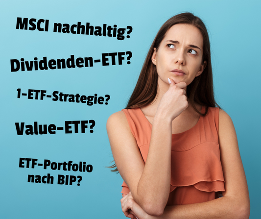 Macht das Sinn? ETF-Dividenden-Strategie, MSCI World nachhaltig und 4 weitere Ansätze im Quick-Check