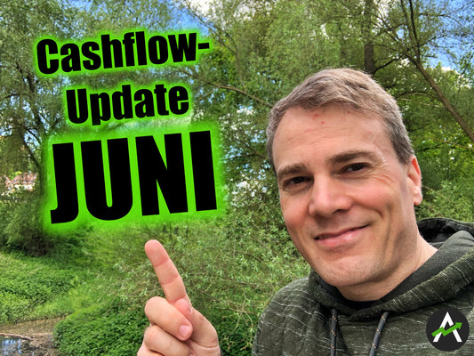 Cashflow-Update Juni: Monatlich Dividende mit Aktien, ETFs und P2P-Krediten