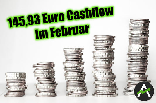 145,93 Euro Cashflow im Februar – aus diesen Quellen kommt mein passives Einkommen
